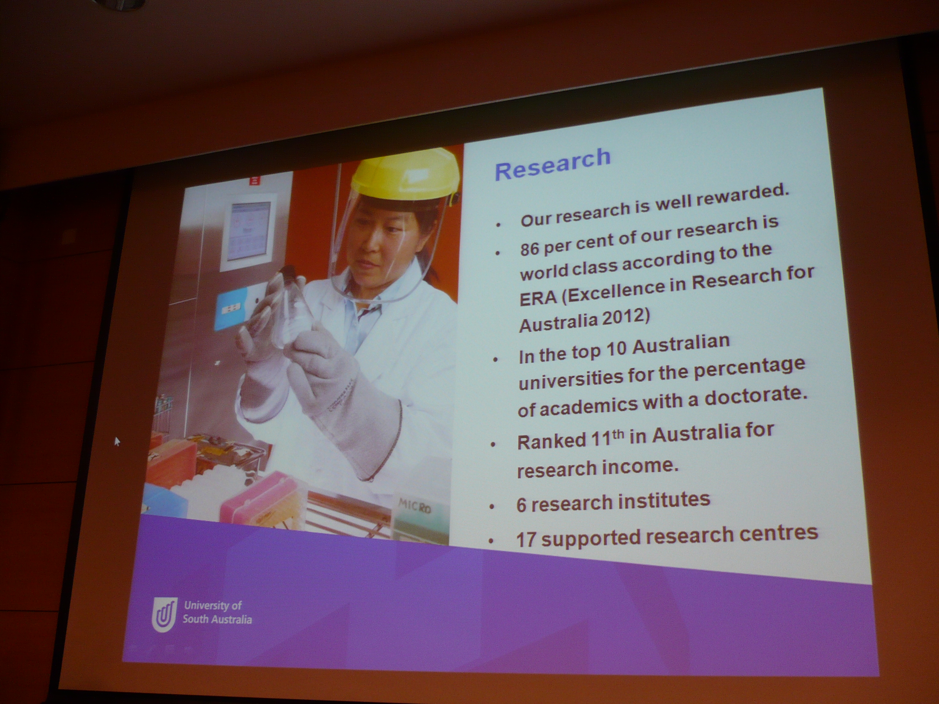 Programme Talk from University of South Australia - Photo - 5