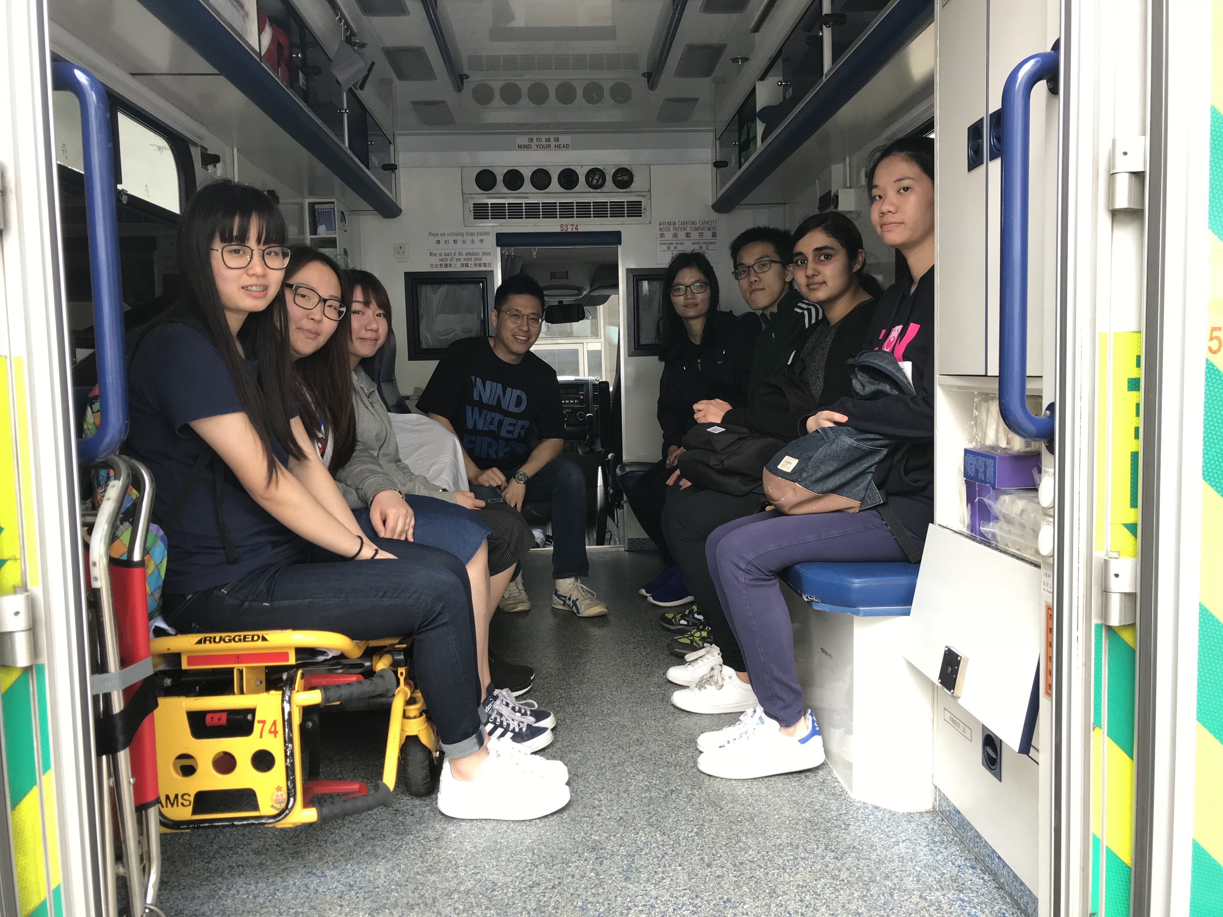 Site Visit to Auxiliary Medical Service Headquarter - Photo - 3