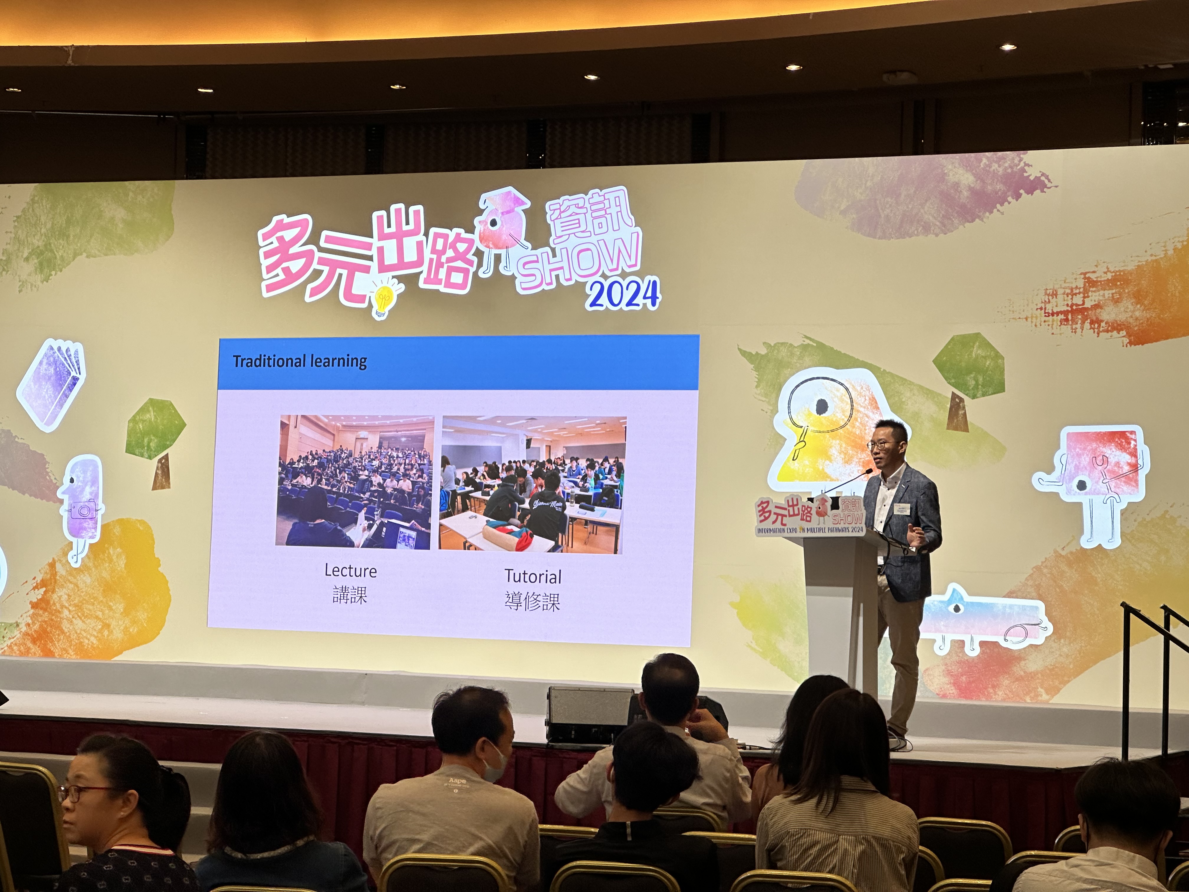 Dr. Anfernee Tse, College Senior Lecturer shared the programme structure and activities of the Higher Diploma in Food Science and Safety programme.
